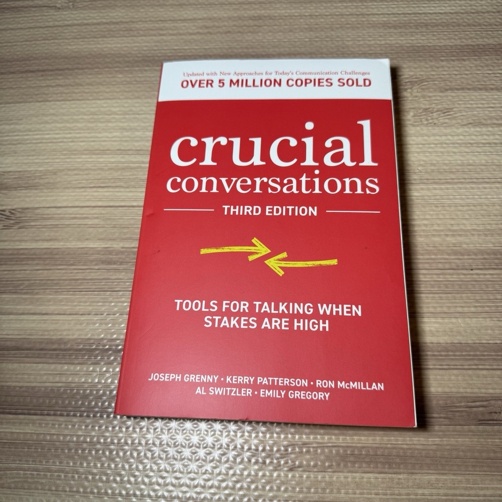 Crucial Conversations: Tools for Talking When Stakes Are High, Third Edition